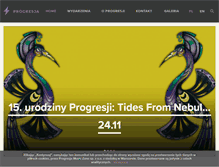 Tablet Screenshot of progresja.com